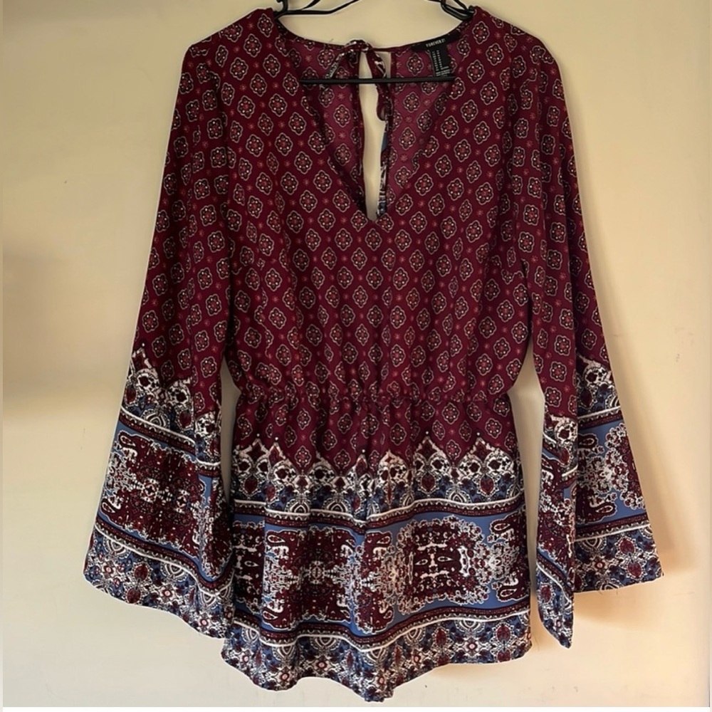 Forever 21 Mandala-Style Romper ❤️